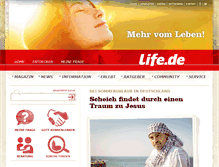 Tablet Screenshot of life.de